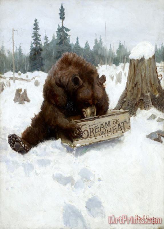 Philip R. Goodwin A 'bear' Chance Art Print