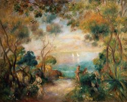 Pierre Auguste Renoir A Garden in Sorrento painting