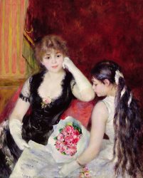 Pierre Auguste Renoir  At the Concert painting