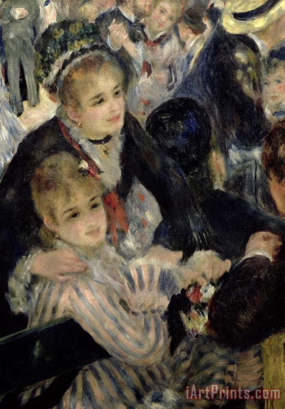  Ball at the Moulin de la Galette painting - Pierre Auguste Renoir  Ball at the Moulin de la Galette Art Print