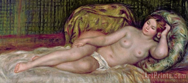 Large Nude painting - Pierre Auguste Renoir Large Nude Art Print