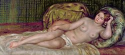 Pierre Auguste Renoir Large Nude painting
