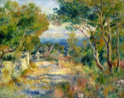Pierre Auguste Renoir LEstaque painting