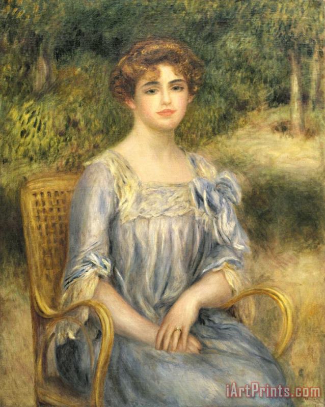 Pierre Auguste Renoir  Madame Gaston Bernheim de Villers Art Print