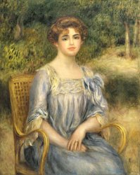 Pierre Auguste Renoir Madame Gaston Bernheim de Villers painting