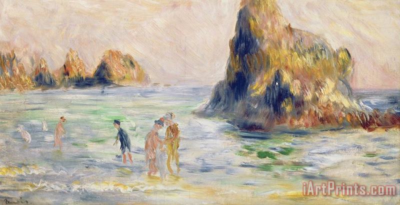 Pierre Auguste Renoir Moulin Huet Bay Guernsey Art Painting