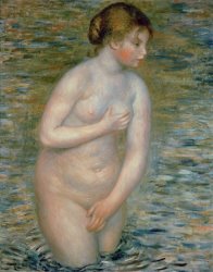 Pierre Auguste Renoir Nude in the Water painting