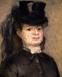 Pierre Auguste Renoir Portrait Of Madame Paul Darras painting