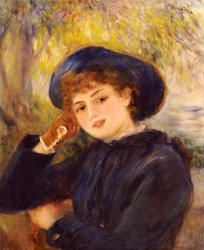Pierre Auguste Renoir Portrait of Mademoiselle Demarsy painting