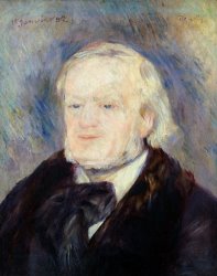 Pierre Auguste Renoir Portrait Of Richard Wagner painting