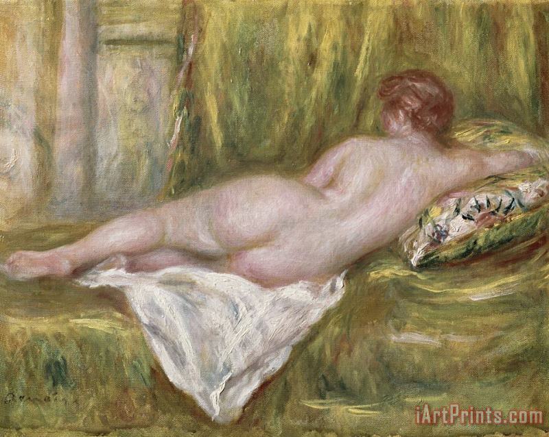 Pierre Auguste Renoir Rest after the Bath Art Painting