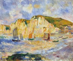 Pierre Auguste Renoir Sea And Cliffs painting