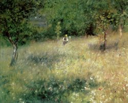 Pierre Auguste Renoir Spring at Chatou