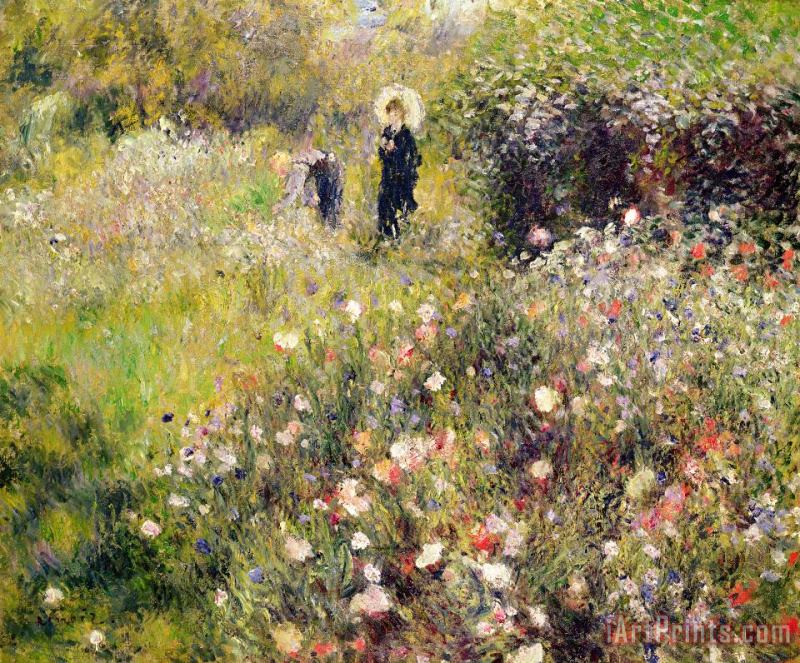 Pierre Auguste Renoir Summer Landscape Art Painting