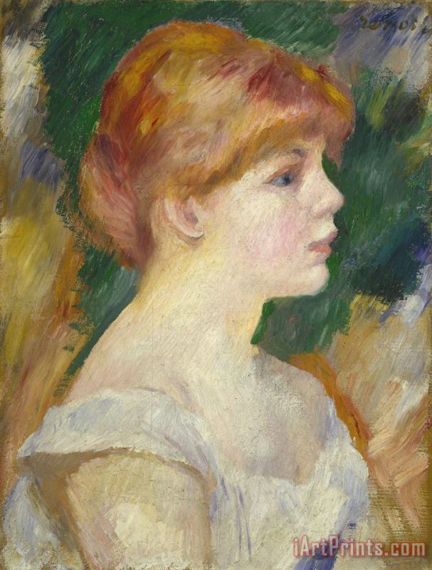 Suzanne Valadon painting - Pierre Auguste Renoir Suzanne Valadon Art Print