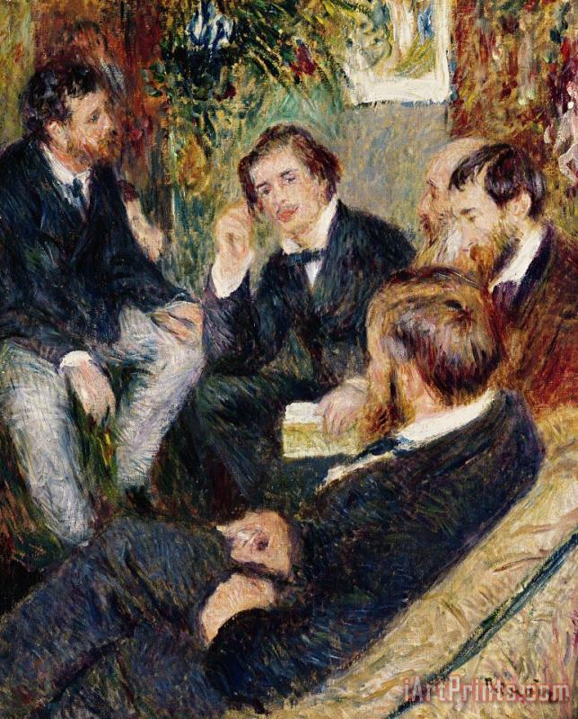 Pierre Auguste Renoir The Artist's Studio Rue Saint Georges Art Painting