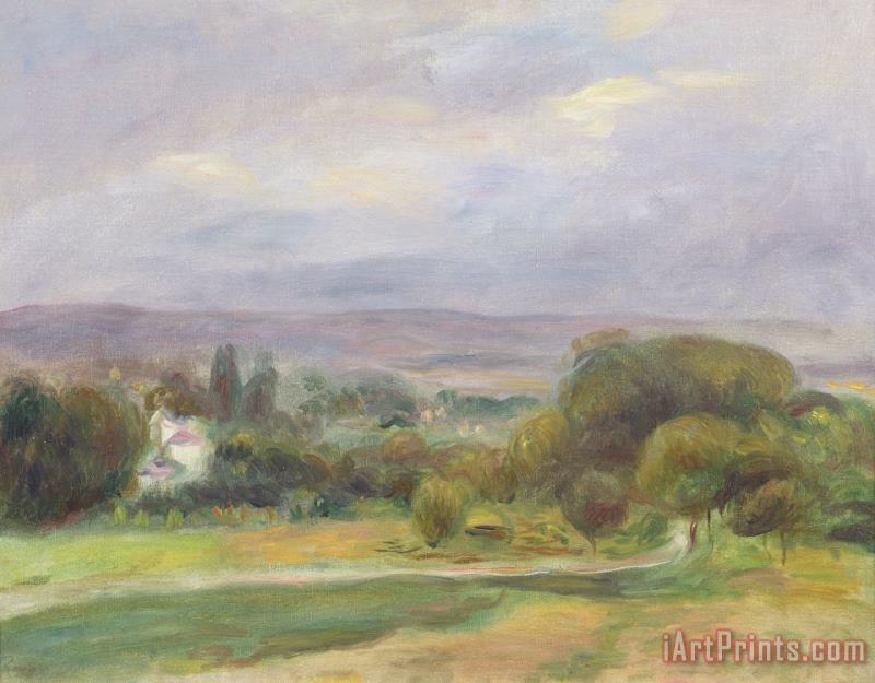 The Path painting - Pierre Auguste Renoir The Path Art Print