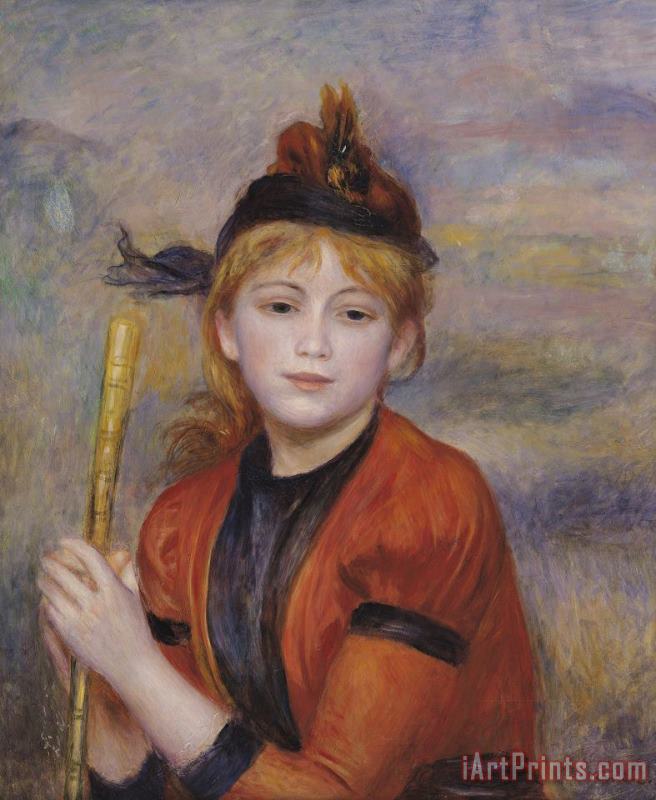 The Rambler painting - Pierre Auguste Renoir The Rambler Art Print