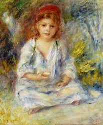 Pierre Auguste Renoir Young Algerian Girl painting