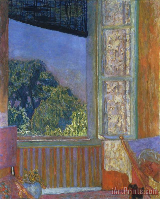 The Open Window painting - Pierre Bonnard The Open Window Art Print