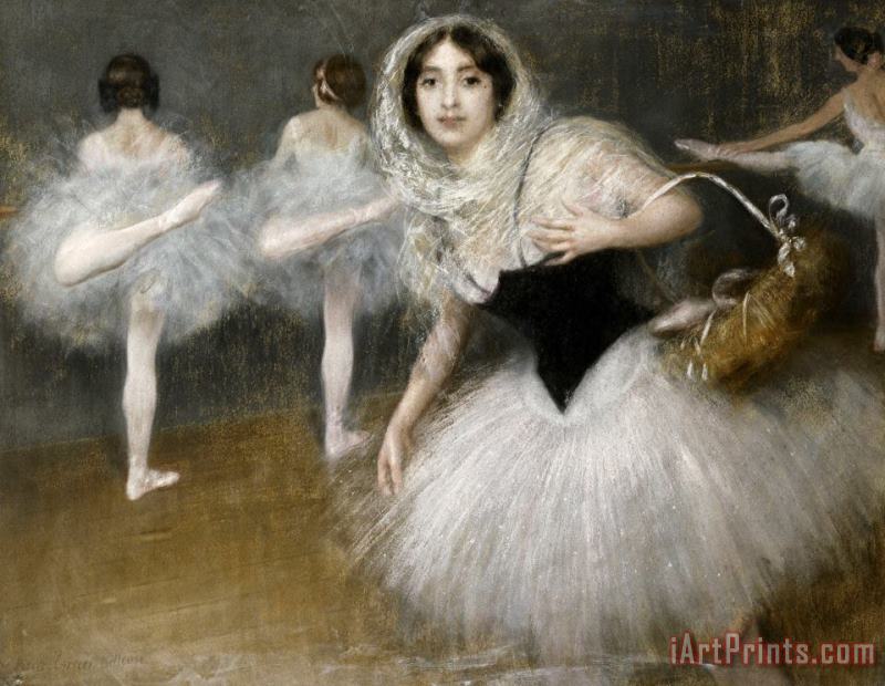 Pierre Carrier Belleuse The Dancers Art Print