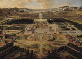 Perspective view of the Chateau Gardens and Park of Versailles by Pierre Patel