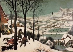 Pieter Bruegel Hunters In The Snow