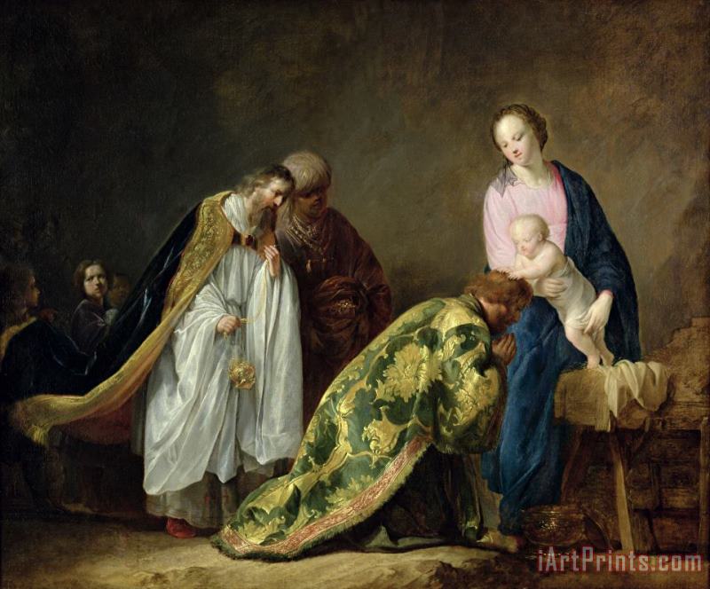 The Adoration of the Magi painting - Pieter Fransz de Grebber The Adoration of the Magi Art Print
