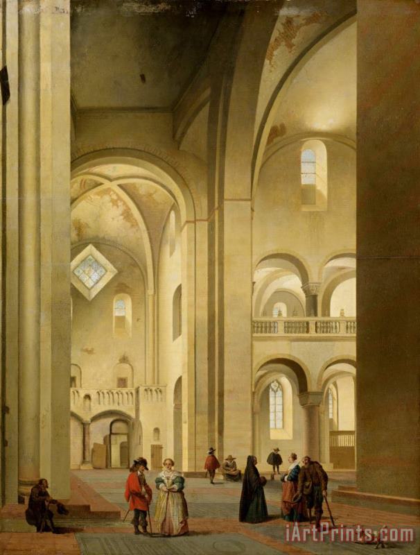 Pieter Jansz Saenredam The Transept of The Mariakerk in Utrecht, Seen From The Northeast Art Painting