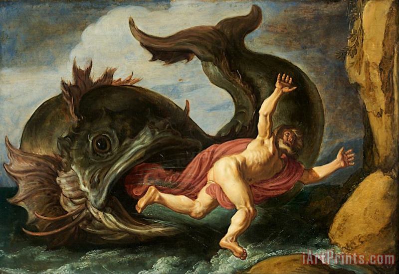 Jonah And The Whale painting - Pieter Lastman Jonah And The Whale Art Print