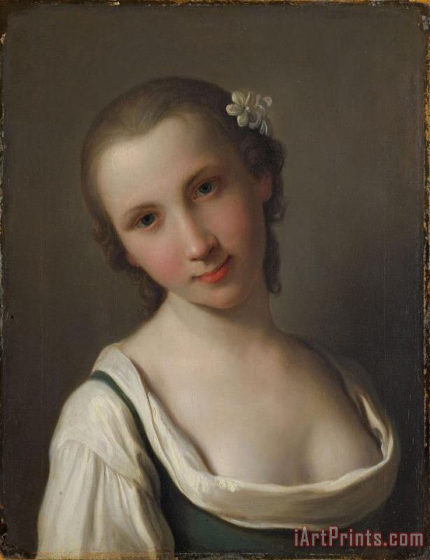 Pietro Antonio Rotari A Young Lady Art Painting