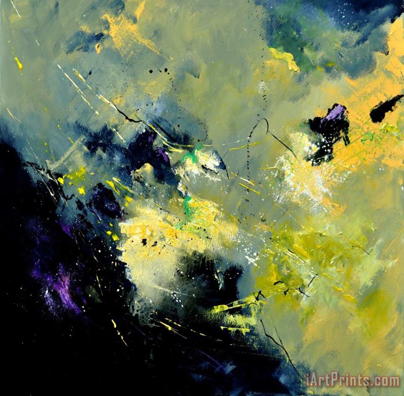 Abstract 8821603 painting - Pol Ledent Abstract 8821603 Art Print