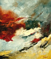 Pol Ledent Abstract 9 painting