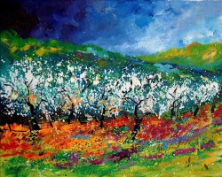 Pol Ledent Appletrees 4509070 painting