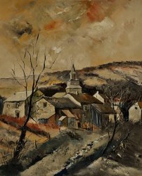 Pol Ledent Ardennes 560111 painting
