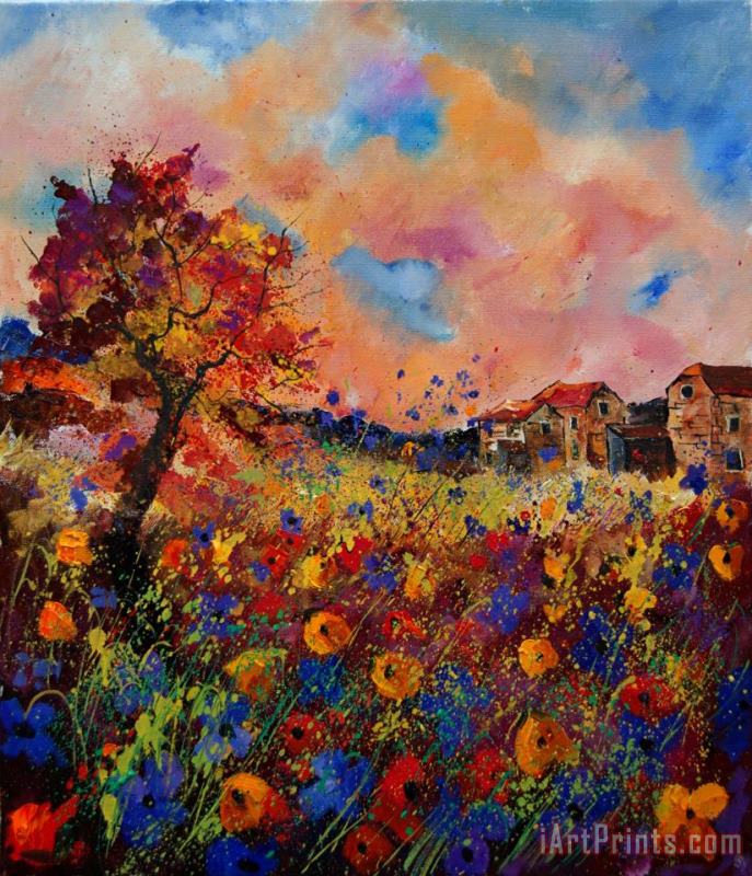 Pol Ledent Autumn Colors Art Painting