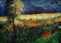 Pol Ledent Before the storm painting