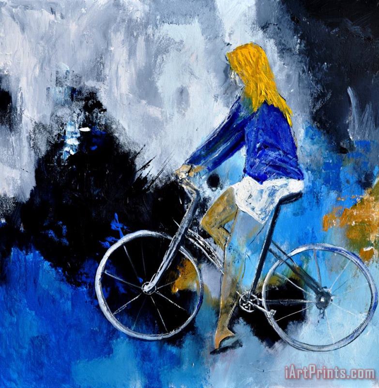 Pol Ledent Bicycle 77 Art Print