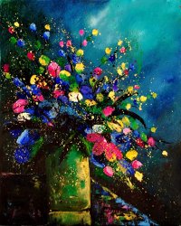 Pol Ledent Bunch 45 painting