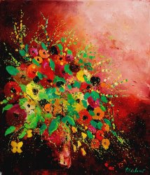 Pol Ledent Bunch of flowers 0507