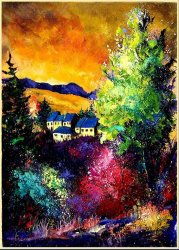 Pol Ledent Charnoy painting