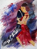 Dancing tango by Pol Ledent