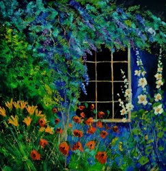 Pol Ledent Garden 88 painting