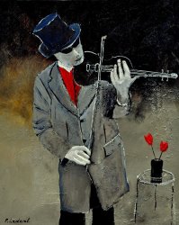 Pol Ledent I ve two loves painting