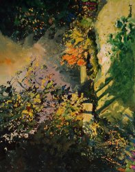 Pol Ledent Light in the wood painting