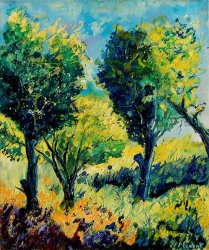 Pol Ledent Orchard 562 painting