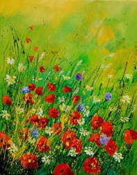 Pol Ledent Red Poppies 450708