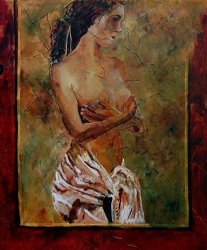 Pol Ledent Roman nude 67 painting