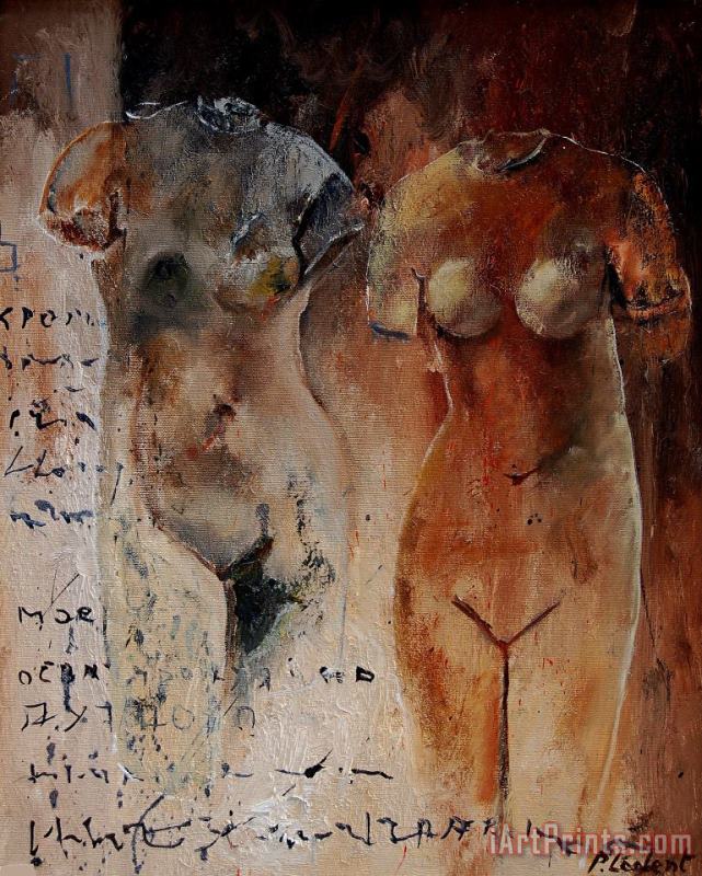 Roman Nudes 45 painting - Pol Ledent Roman Nudes 45 Art Print