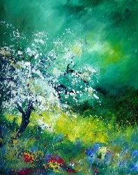 Pol Ledent Spring painting